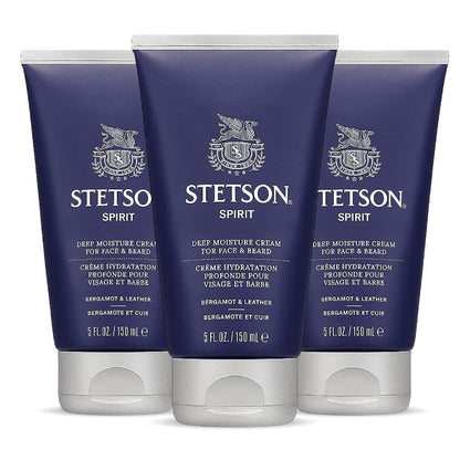 SCENT BEAUTY Stetson Spirit Deep Moisture For Face & Beard 3 Pack