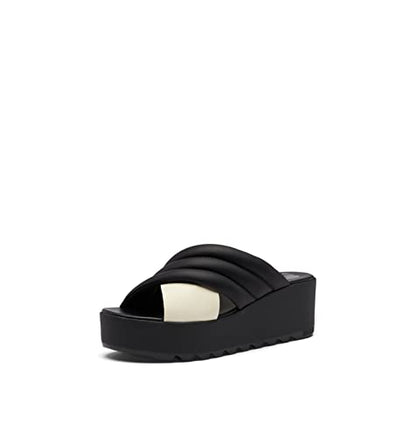 SOREL CAMERON‚Ñ¢ FLATFORM CORD SANDAL Sea Salt, Gum 16, 10