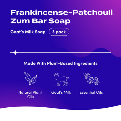 Indigo Wild Zum Bar Soap Sultry Scents 6-Pack
