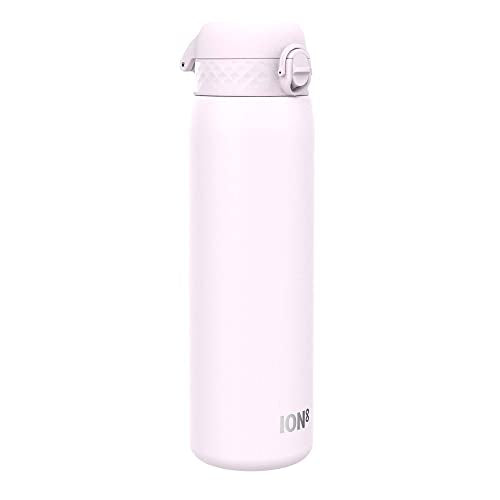 Ion8 Stainless Steel Water Bottle - Food-Safe and Odor Resistant - Fits Car Cup Holders, Backpack Pockets, and More, 40 oz / 1200 ml (Pack of 1) - OneTouch 2.0 - Lilac Dusk 2.0