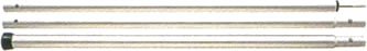 Snow Peak Tarp Pole 210 cm Aluminum - Made of 1.5 mm Thick Aluminum - 6.9 ft