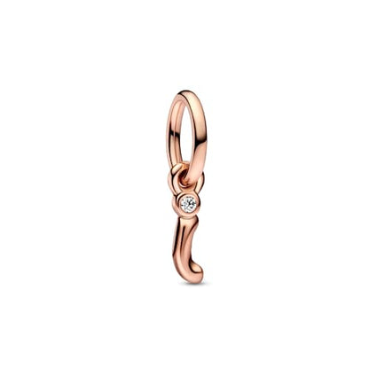 Pandora Letter i Script Alphabet Dangle Charm,with Gift Box