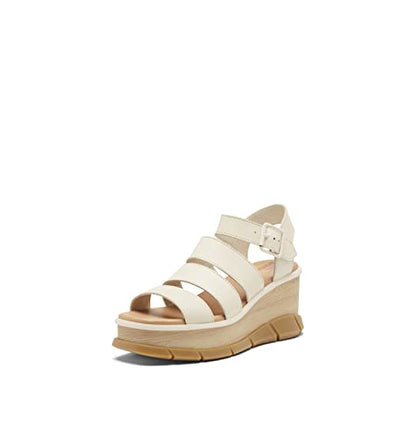 SOREL Women's Joanie III Ankle Strap Sandals - Chalk - Size 7