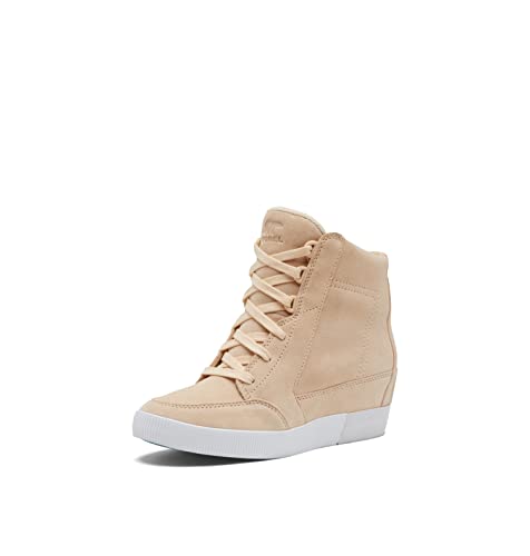 SOREL Women's Out 'N About Wedge II Boot - Nova Sand, Sea Salt - Size 8
