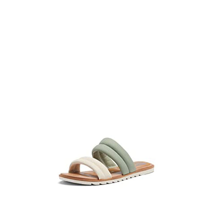 SOREL CAMERON‚Ñ¢ FLATFORM CORD SANDAL Sea Salt, Gum 16, 10