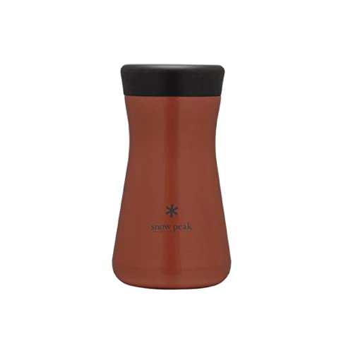 Snow Peak Tsuzumi Bottle - Compact, Durable, Insulated Bottle - Stainless Steel - 350 ml - White