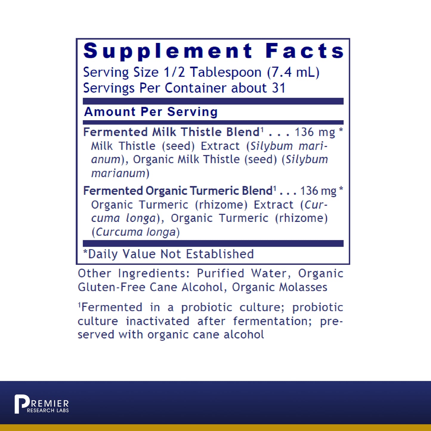 Premier Research Liver-ND, Dietary Supplement, 8 Fl Oz (235 mL)