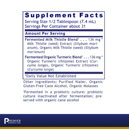 Premier Research Liver-ND, Dietary Supplement, 8 Fl Oz (235 mL)