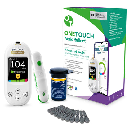 ONETOUCH Verio Reflect Blood Glucose Meter - Blood Sugar Monitor