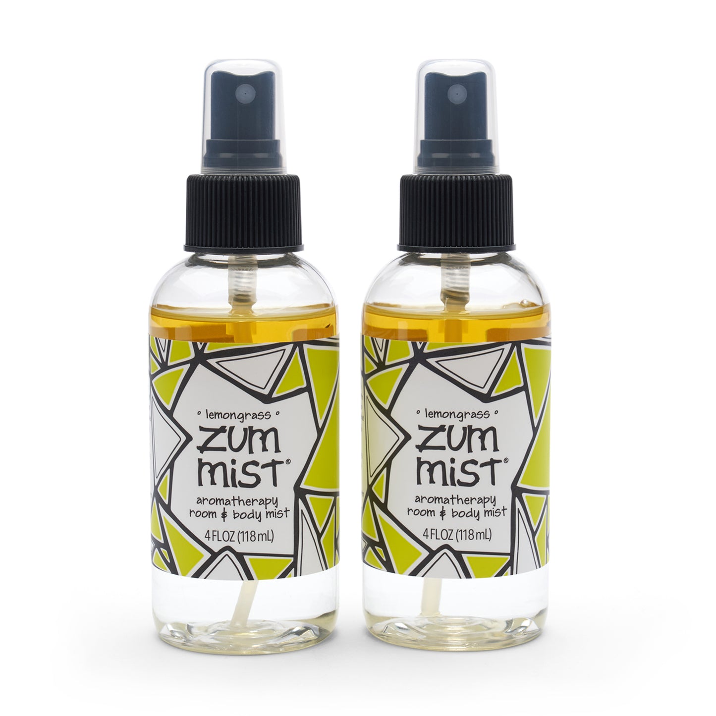 Zum Mist Room and Body Spray - Lemongrass - 4 fl oz (2 Pack)