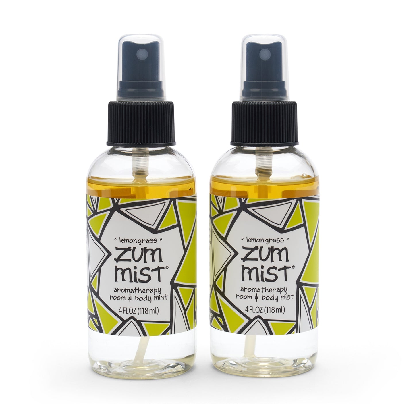 Zum Mist Room and Body Spray - Lemongrass - 4 fl oz (2 Pack)
