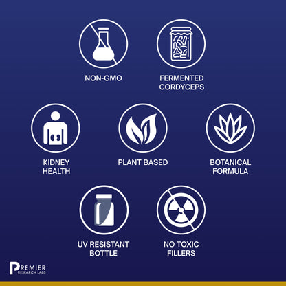 Premier Research RenaVen, 60 Capsules, Provides Effective Support for Optimal Kidney Health