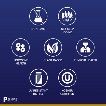 Premier Research XenoStat, 90 Plant-Source Capsules for Advanced Thyroid and Hormone Support