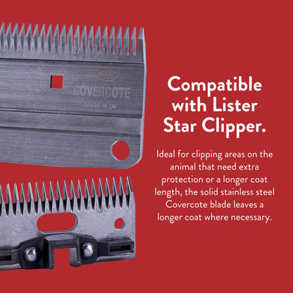 Lister Covercote Blade for The Star, Legend, Liberty, and Fusion Animal Clippers