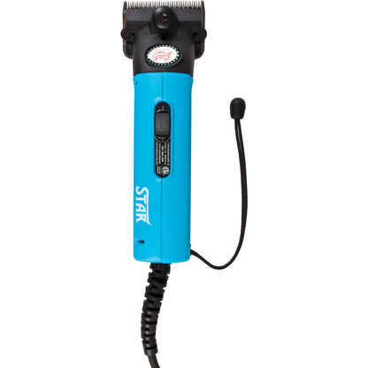 Lister Star Large Animal Clipper with Fine Blade for Horses, Cattle, Sheep, and Livestock, Turquoise with Hard Case (258-34503)