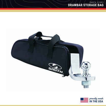 C.E Smith 27481 Drawbar Storage Bag - Durable Nylon Bag for Boat Accessories - 15" x 4" x 6"