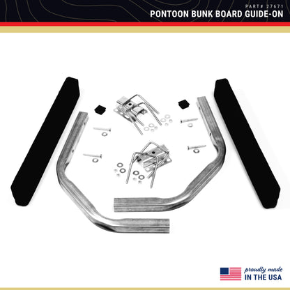 CE Smith - Trailer Pontoon Bunk Board Guide-On - Durable, Galvanized Replacement Part for Boating