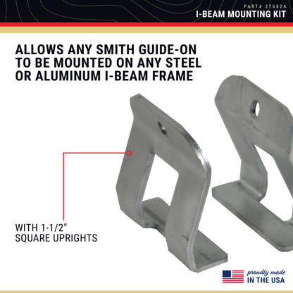 CE Smith - L-Beam Mounting Kit - Brackets, Bolts, Nuts & Washers for your Boat Trailer Accessories