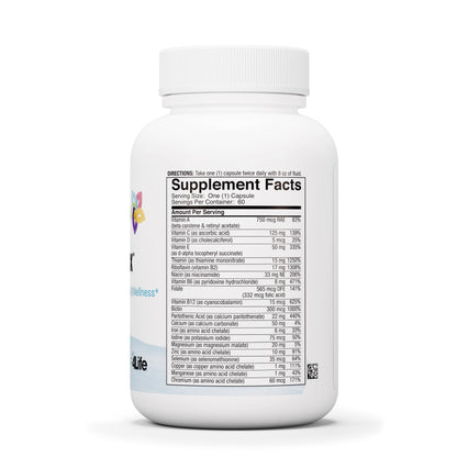 4Life Multiplex - Features 21 Essential Vitamins and Minerals, Including B Vitamins and Zinc to Support Your Immune System - 60 Capsules