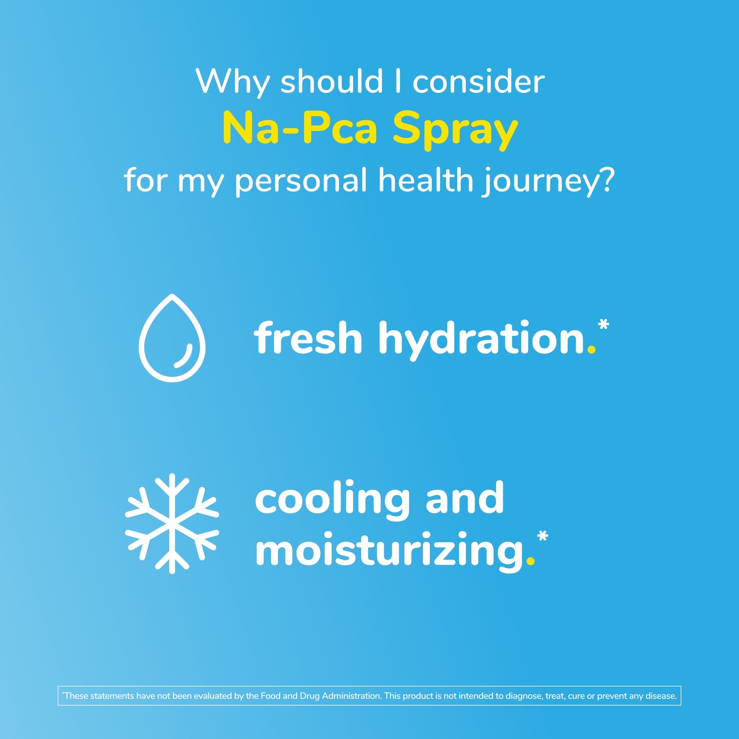 Twinlab Na-PCA Spray - Non-Oily Moisturizing Body Lotion for Dry Skin - Anti Aging Face Moisturizer for Women and Men with Eucalyptus Essential Oil, 8 Oz (Pack of 2)