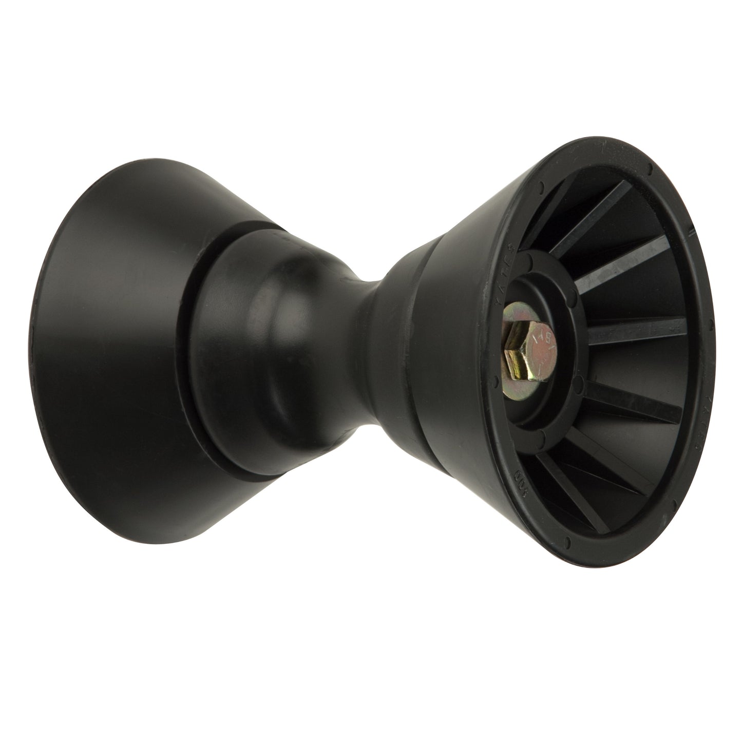 CE Smith - 29333 Bow Bell Roller Assembly - Durable Marine Tool - 4" Wide - 1/2" Shaft - Black