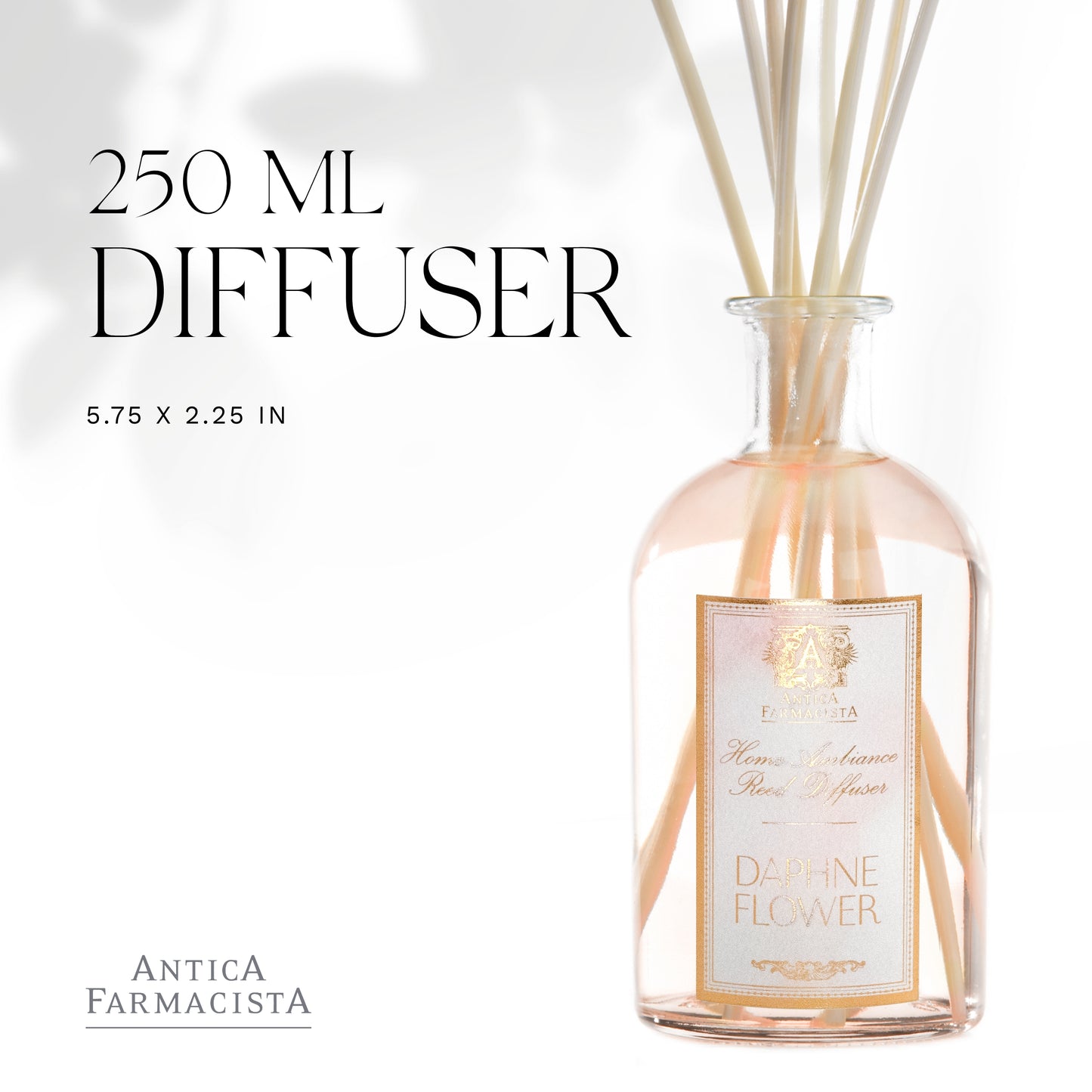 Antica Farmacista Home Ambiance Diffuser, 8.45 Fl Oz, Daphne Flower