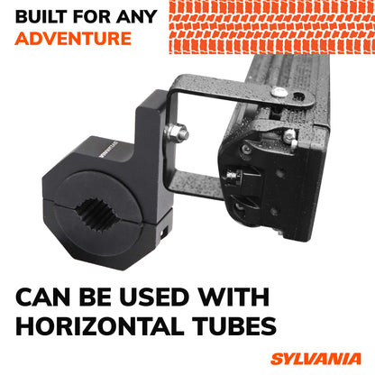 SYLVANIA Universal Bar Mount Bracket Clamp Kit for LED Lights and Accessories, Fits Tubes Measuring 1", 1.5", 1.75" & 2" inch Diameter