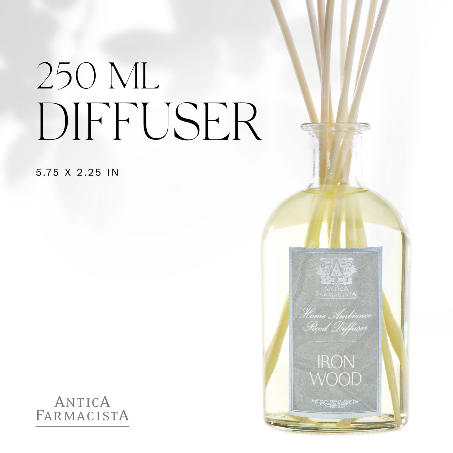 Antica Farmacista Reed Diffuser, Ironwood, 8.45 Fl Oz (Pack of 1)