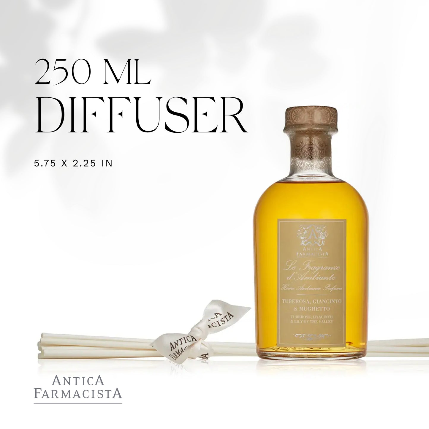 Antica Farmacista Home Ambiance Diffuser, Tuberose, Hyacinth & Lily of the Valley, 8.4 Fl Oz