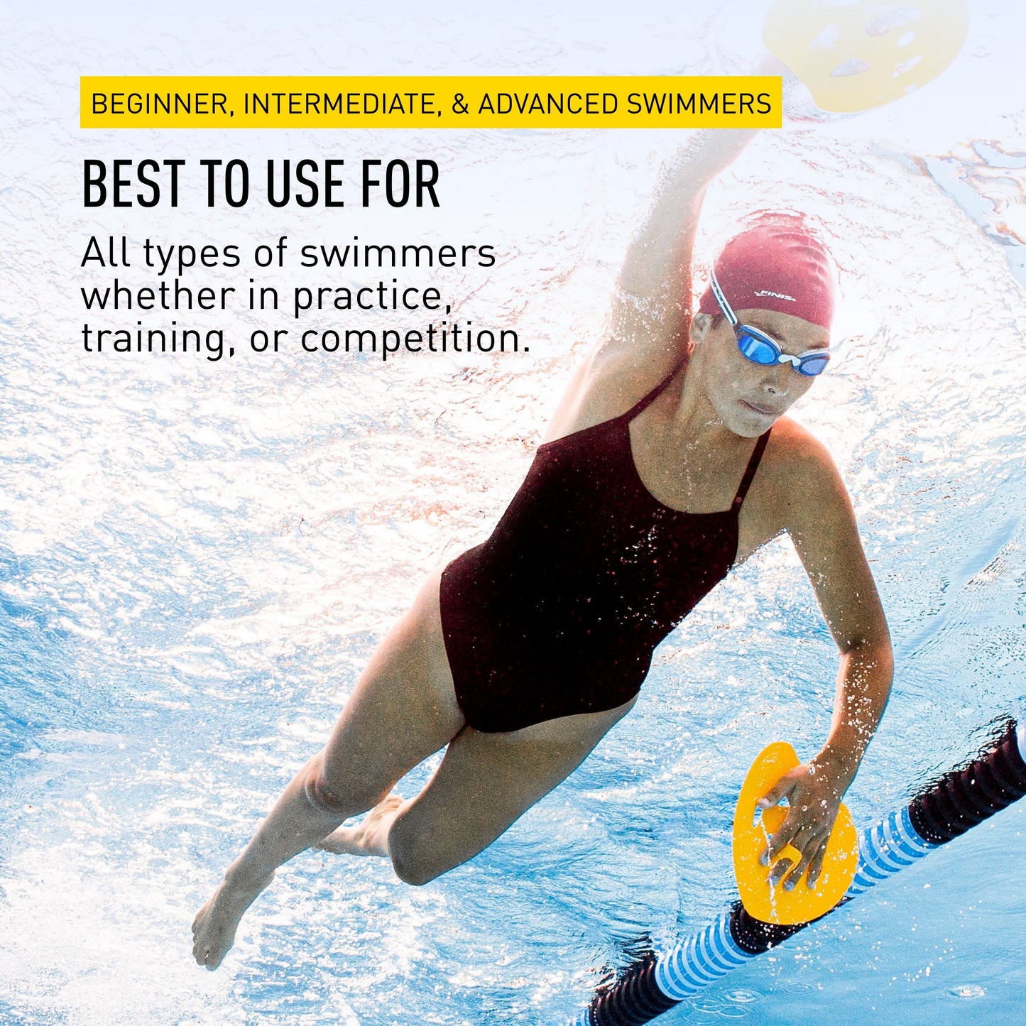 FINIS Silicone Cap Red