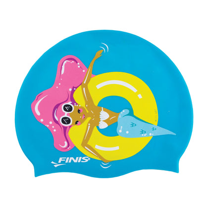 FINIS Mermaid Silicone Swim Cap (Floaty)