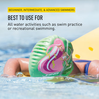 FINIS Mermaid Silicone Swim Cap (Seahorse)