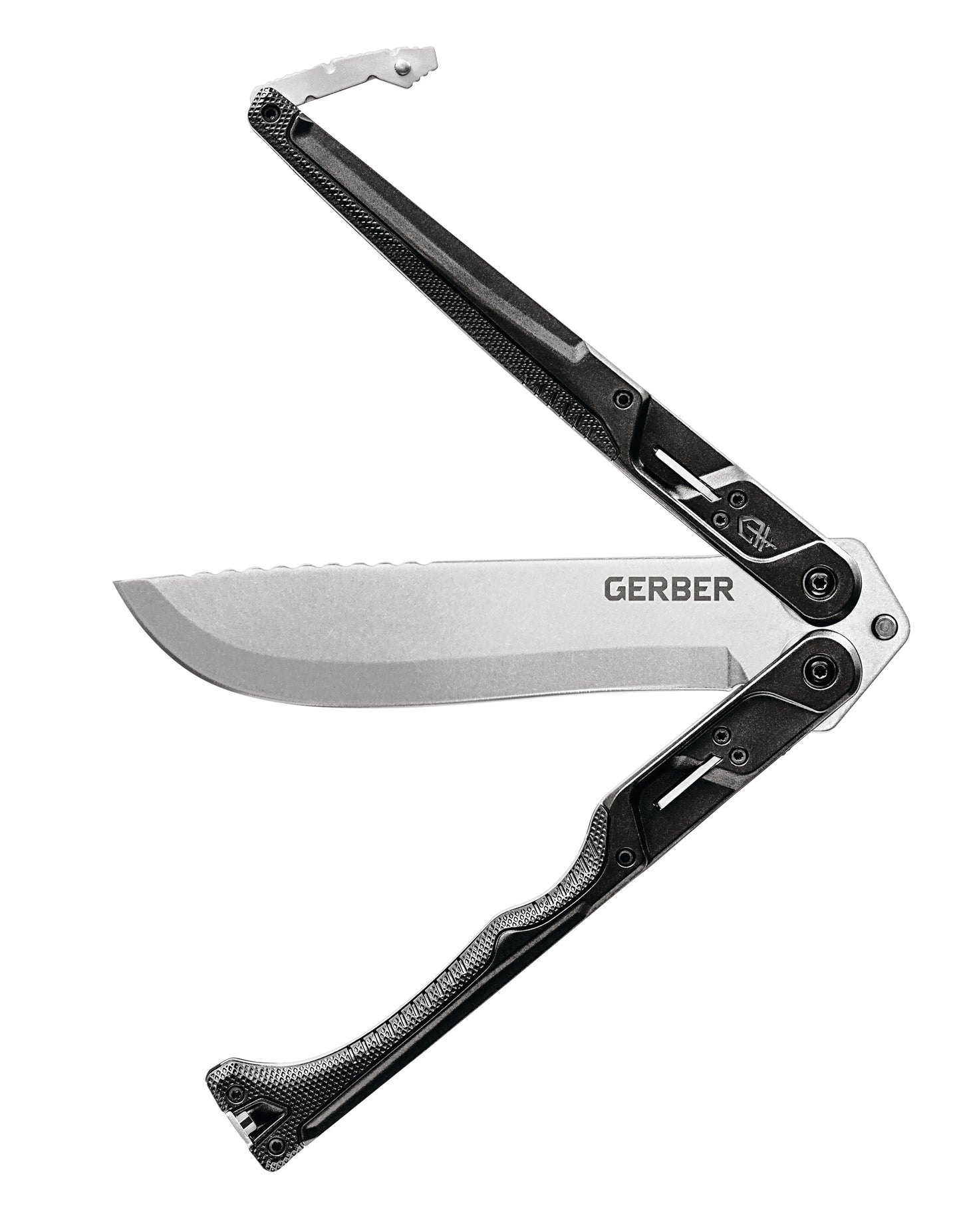 Gerber DoubleDown Folding Machete - Black/Stone