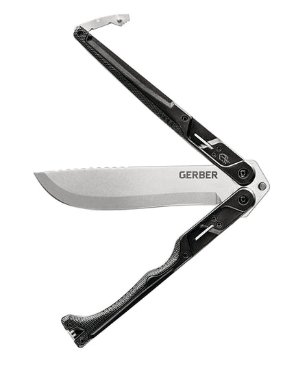 Gerber DoubleDown Folding Machete - Black/Stone