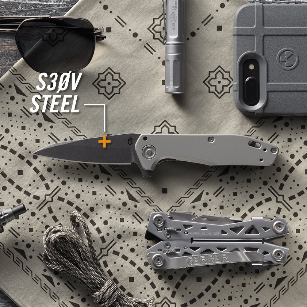 Gerber Fastball EDC Folding Knife - Urban Grey