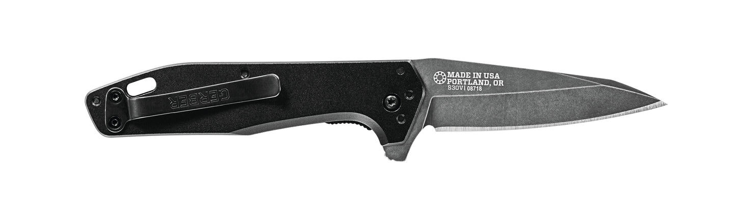 GERBER Fastball Folding Knife with Lock Release - Black