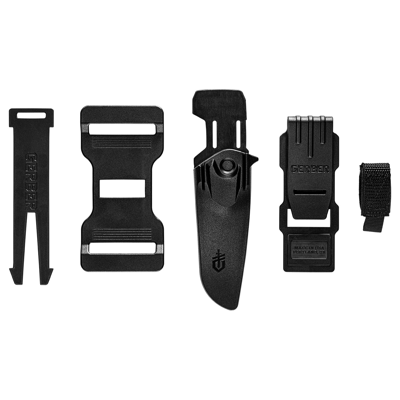 Gerber Gear Principle Fixed Blade Knife - Black,30-001655