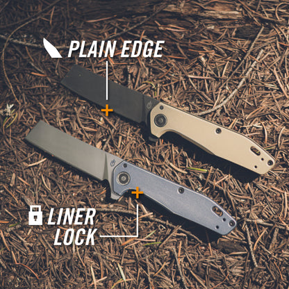 Gerber Gear Fastball EDC Cleaver Knife - Urban Blue,30-001837