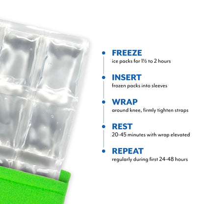 Polar ICE Standard Knee WRAP