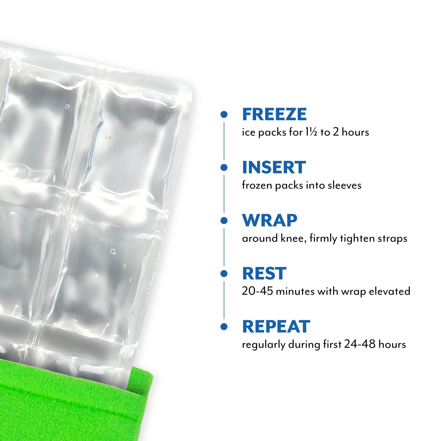 Polar ICE Standard Knee WRAP