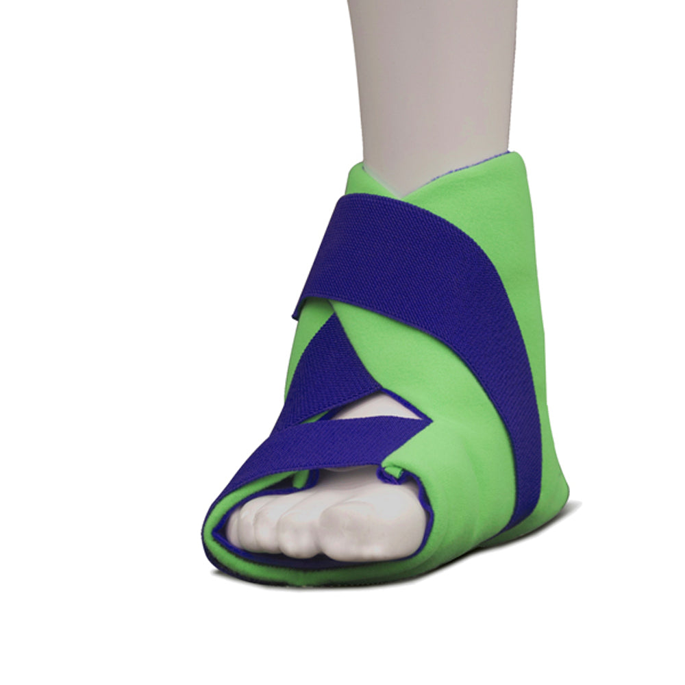 Brownmed Polar Ice Foot and Ankle Wrap, Cold Therapy Ice Pack, Universal Size (Color May Vary) - Made in USA