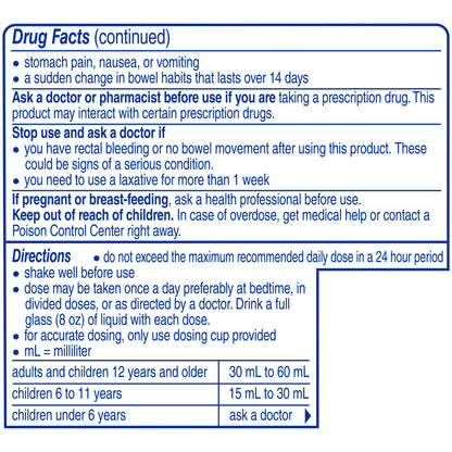 Milk of Magnesia Original Flavor Saline Laxative Liquid, 12 Oz Bottle (Pack of 3) *Compare to Phillips Milk of Magnesia and Save*