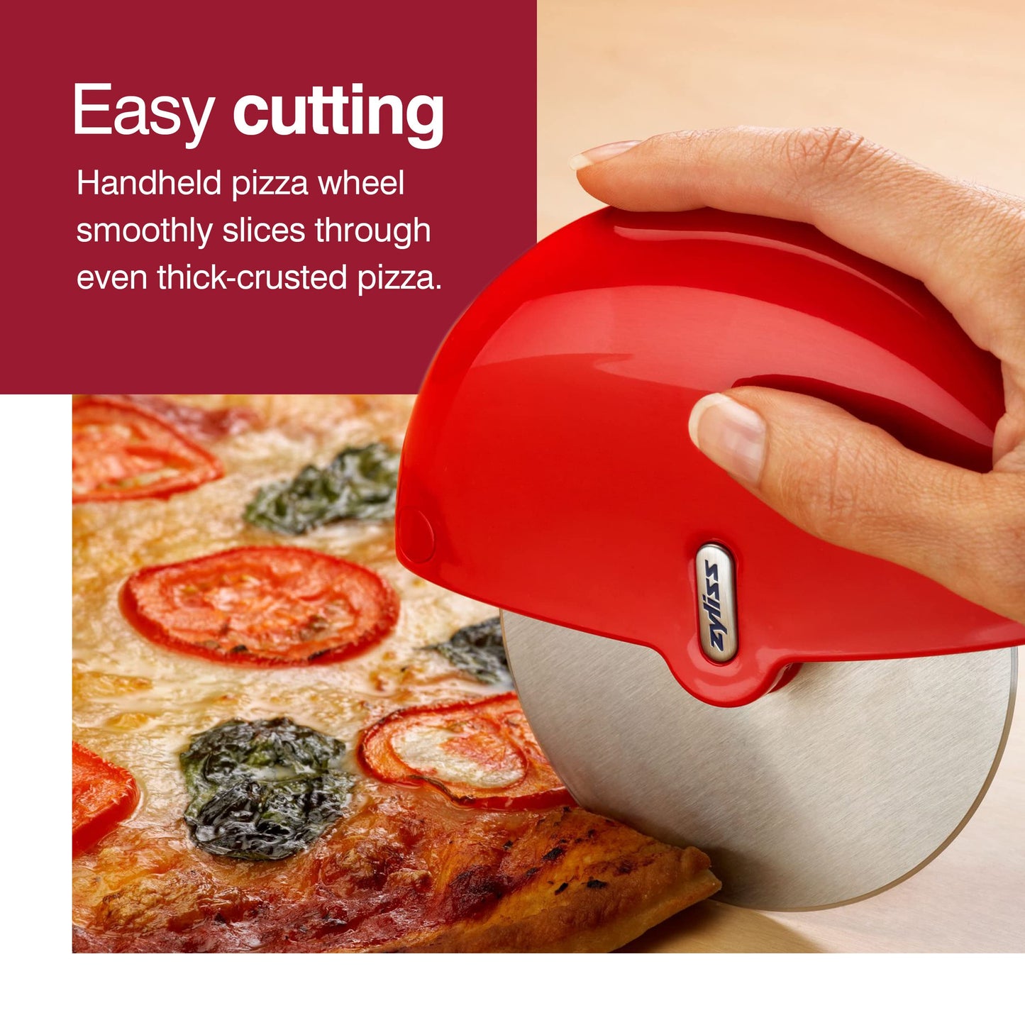 ZYLISS Pizza Cutter Wheel and Slicer