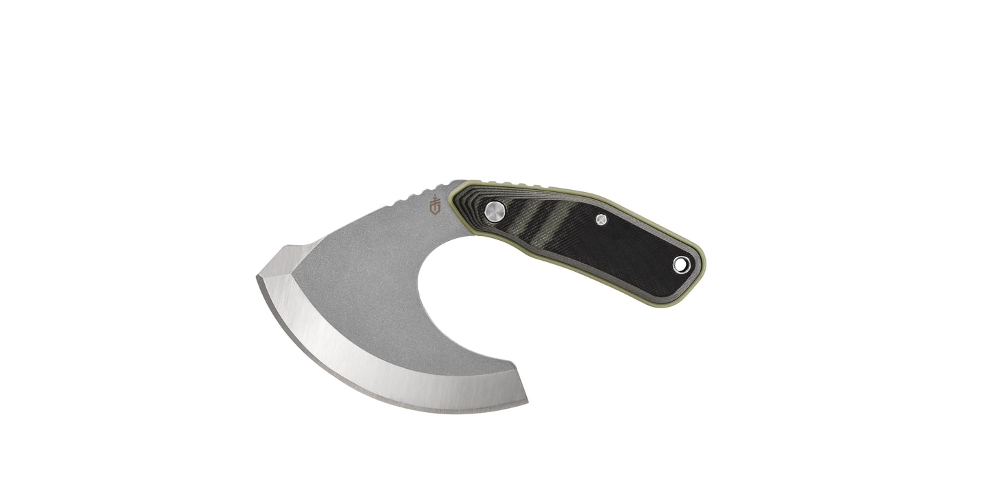 Gerber Gear Downwind Ulu with Sheath, Black, (31-003935)