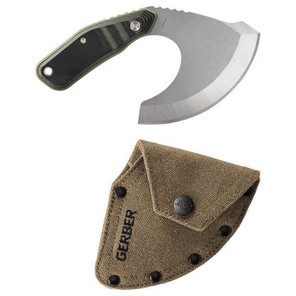 Gerber Gear Downwind Ulu with Sheath, Black, (31-003935)