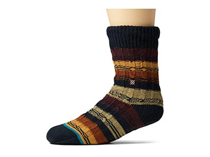 Stance Toasted Crew Socks (Small, Burgundy)