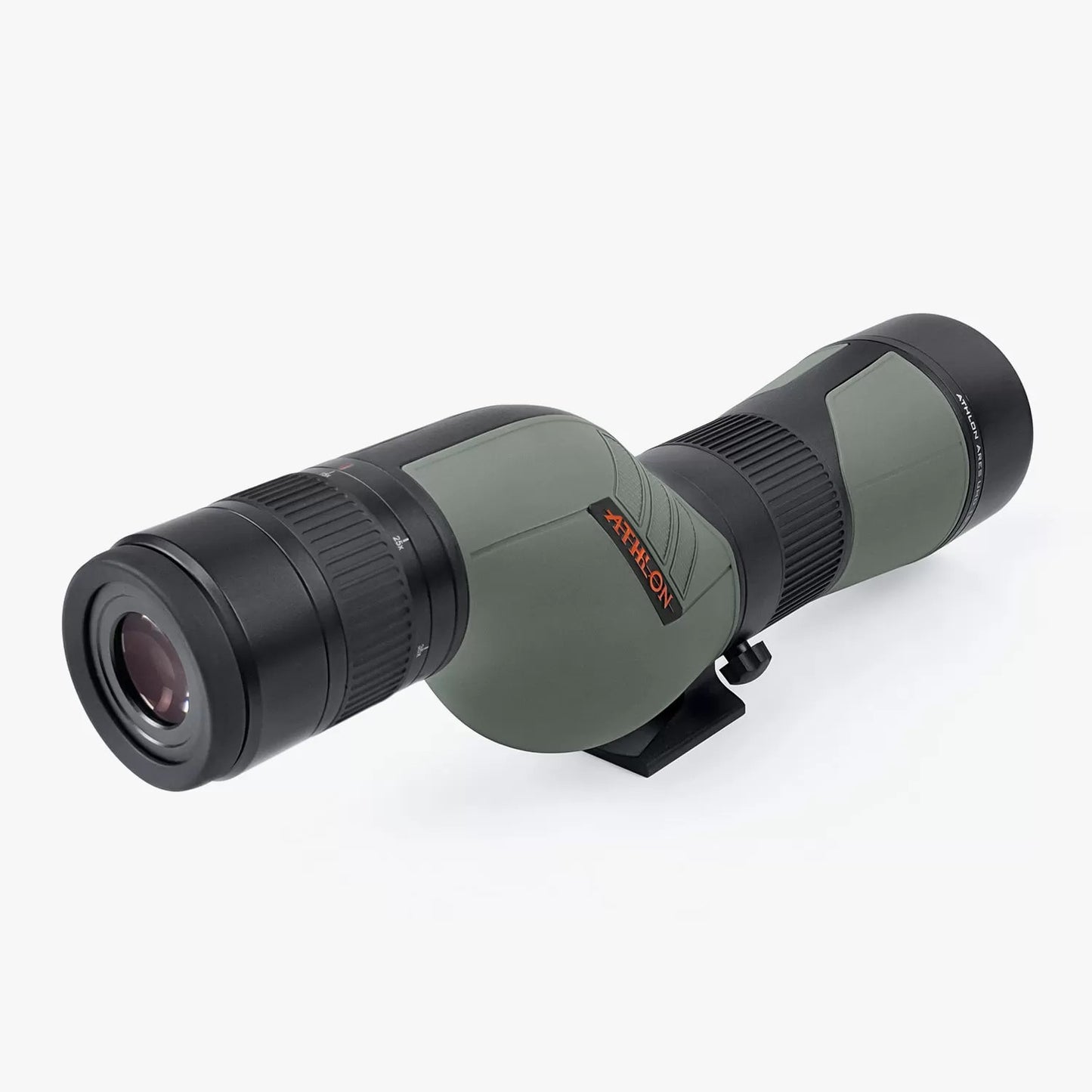 Athlon Optics Ares UHD 15-45x65 Spotting Scope - Straight, Green/Black