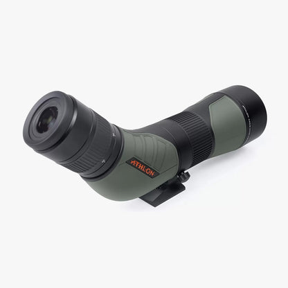 Athlon Optics Ares UHD 15-45x65 Spotting Scope - 45 Degree, Green/Black