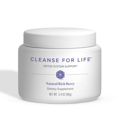 Isagenix Cleanse for Life - Detox Cleanse Drink with Vitamin B12, Niacin and Vitamin B6 for Overall Wellness - 96 Gram Canister (Natural Rich Berry Flavor)