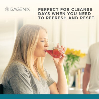 Isagenix Cleanse for Life - Detox Cleanse Drink with Vitamin B12, Niacin and Vitamin B6 for Overall Wellness - 96 Gram Canister (Natural Rich Berry Flavor)